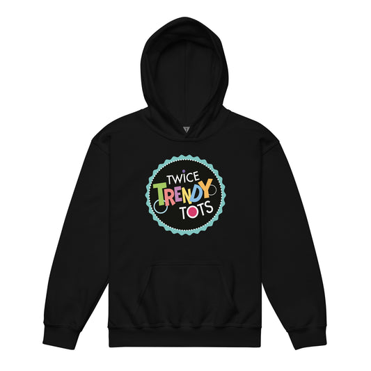 Classic | Youth Hoodie | Twice Trendy Tots | Badge Logo