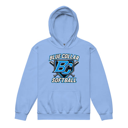 Classic | Youth Hoodie | Blue Collar Softball 2034 | Shield Logo