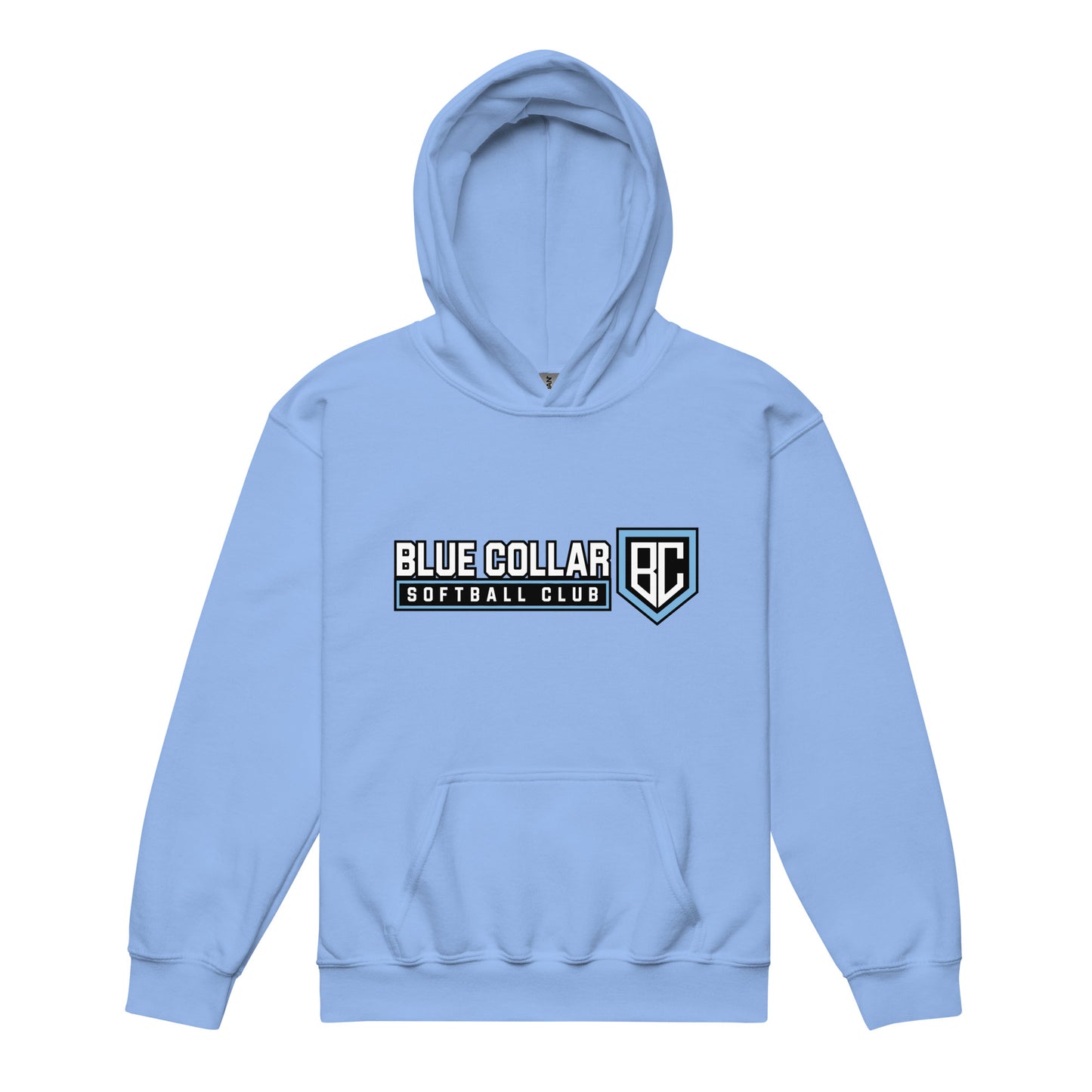 Classic | Youth Hoodie | Blue Collar Softball 2034 | Vanguard Logo