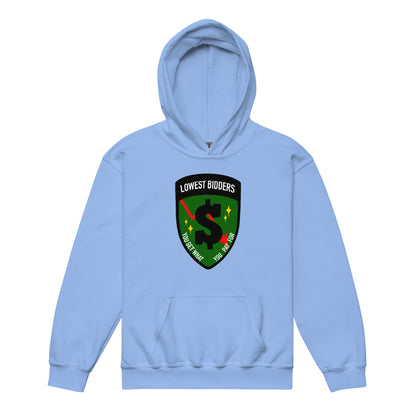 Classic | Youth Hoodie | The Lowest Bidders | Emblem Logo
