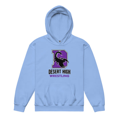Classic | Youth Hoodie | Desert High Scorpions | Crest Logo