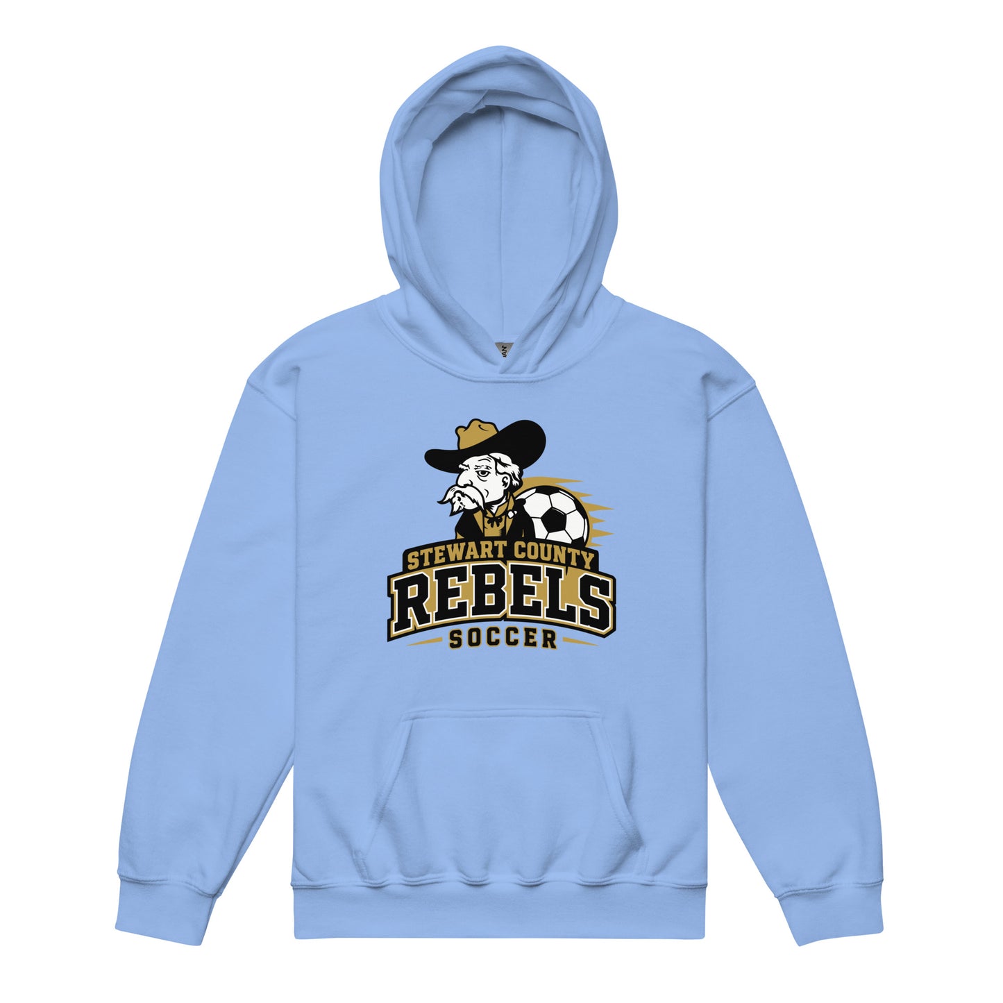 Classic | Youth Hoodie | Stewart County Soccer | Crest Logo