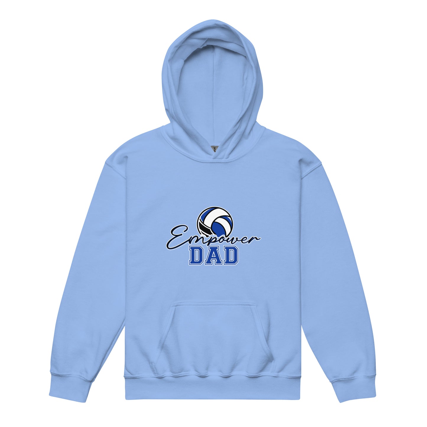 Classic | Youth Hoodie | Empower Volleyball Club | Dad Crest Logo