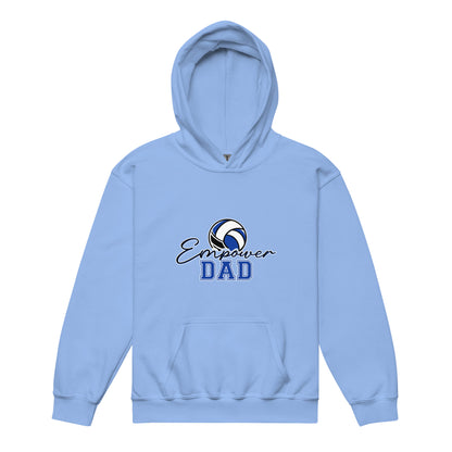 Classic | Youth Hoodie | Empower Volleyball Club | Dad Crest Logo