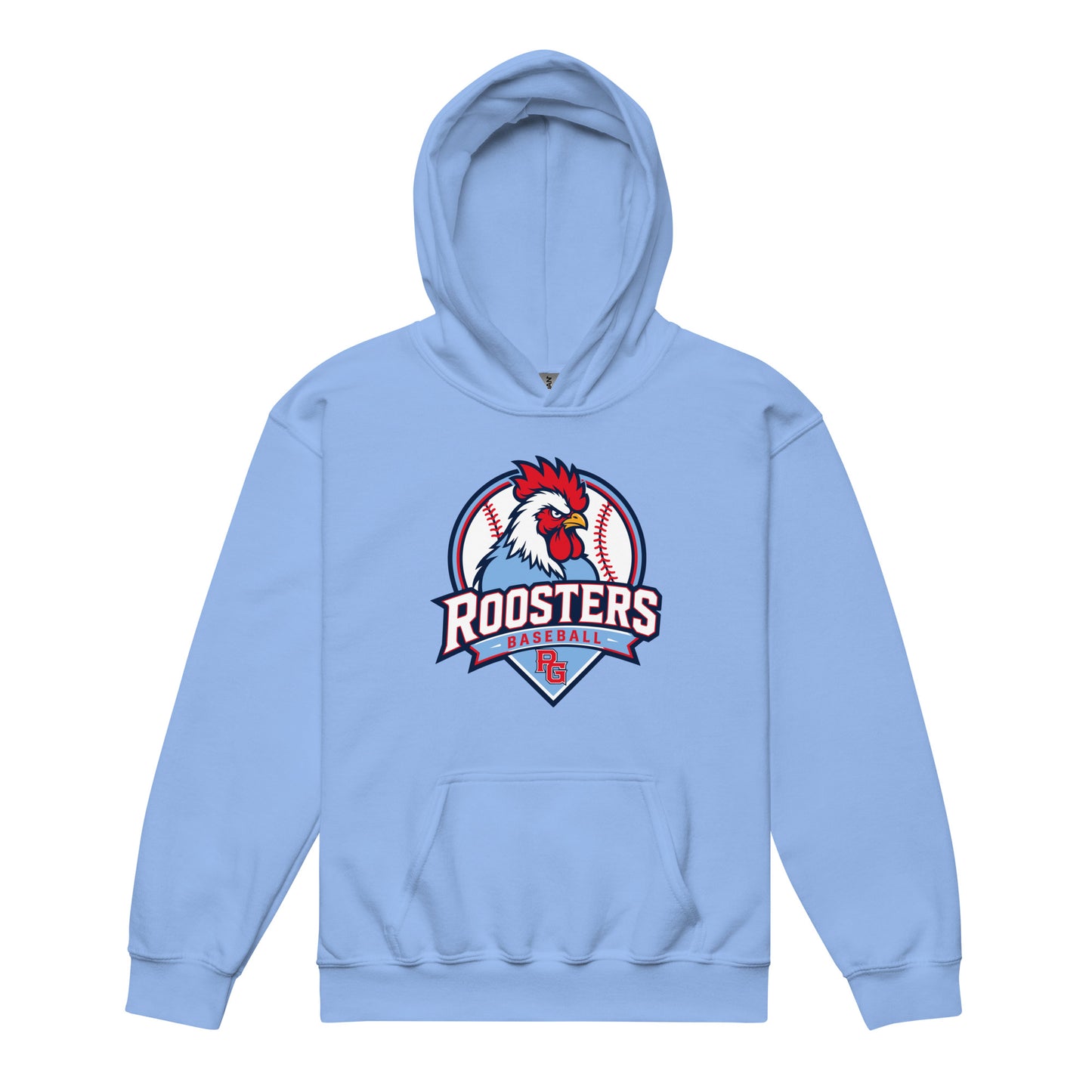 Classic | Youth Hoodie | Rooster Nation | Athletic Crest Logo