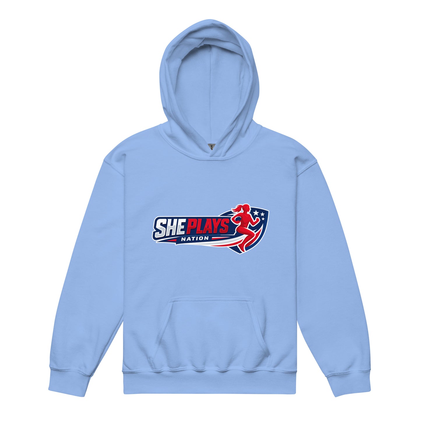 Classic | Youth Hoodie | She Plays Nation | Crest Logo