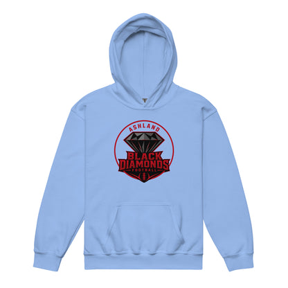 Classic | Youth Hoodie | Ashland Black Diamonds | Badge Logo