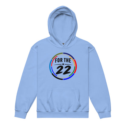 Classic | Youth Hoodie | For the 22 | Honor Athletics Logo