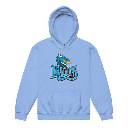 Classic | Youth Hoodie | International Studies Middle School Volleyball | Emblem Logo