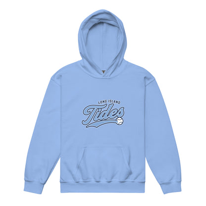 Classic | Youth Hoodie | Long Island Tides Baseball | Athletics Logo