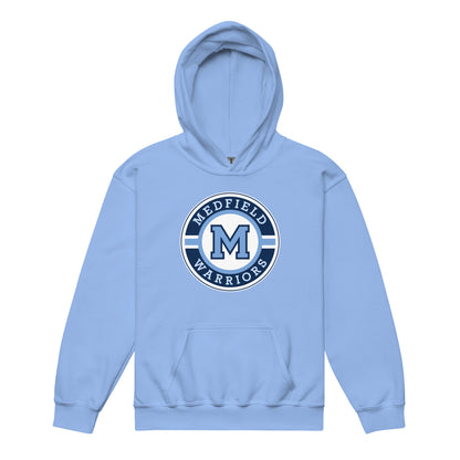 Classic | Youth Hoodie | Medfield Softball | Badge Logo