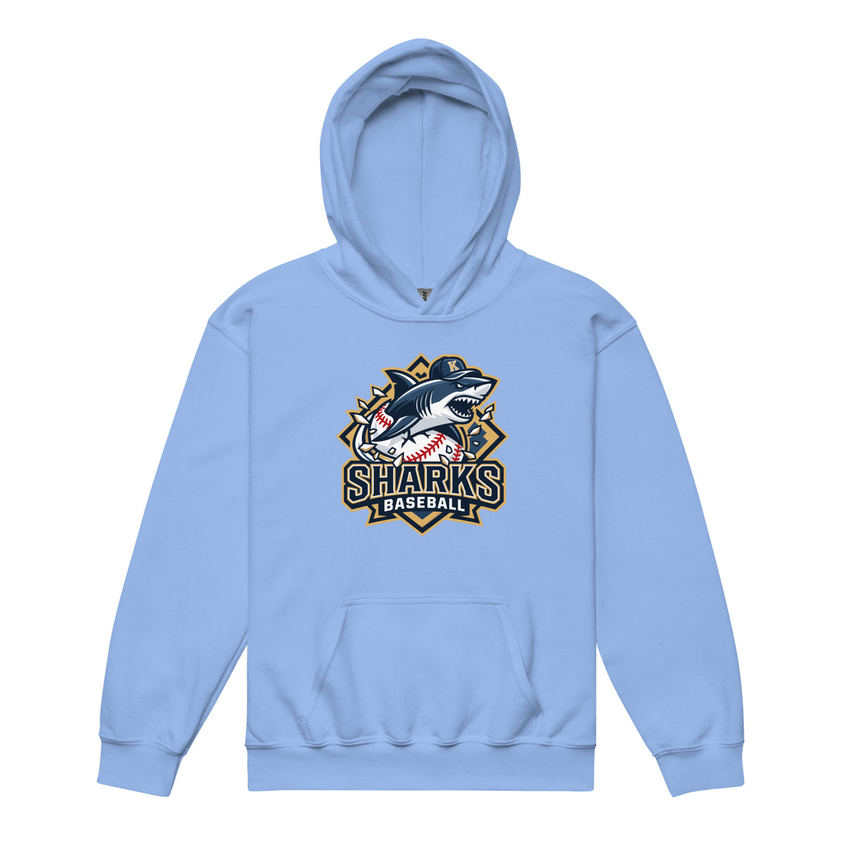Classic | Youth Hoodie | Sharks Diamond Sports | Valor Logo