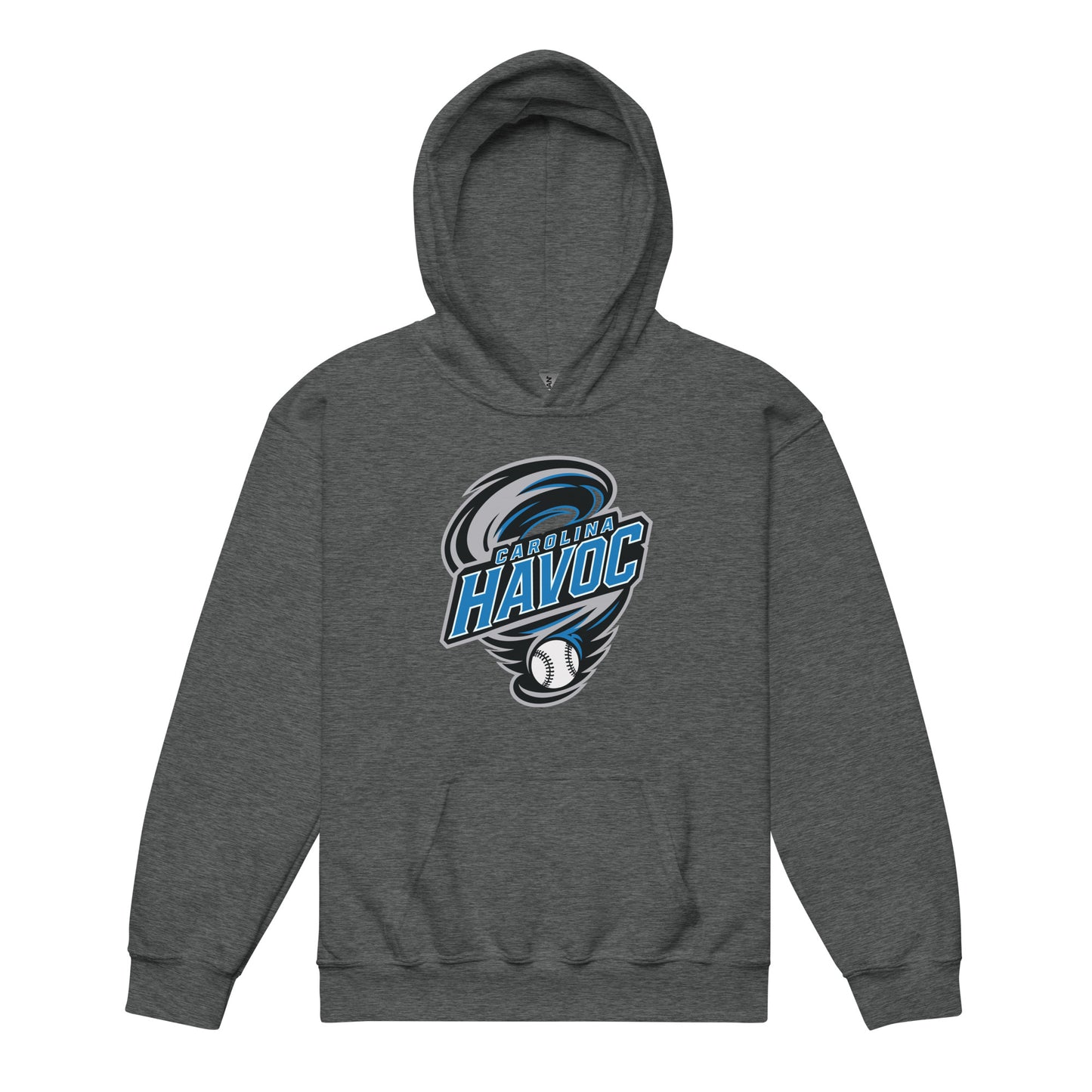 Classic | Youth Hoodie | Carolina Havoc | Twister League Crest Logo