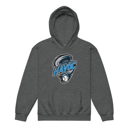Classic | Youth Hoodie | Carolina Havoc | Twister League Crest Logo