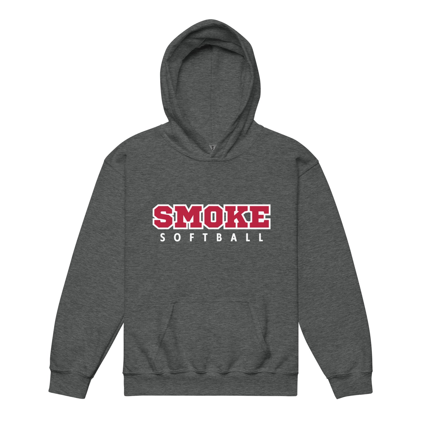 Classic | Youth Hoodie | Smoke 14U Softball | Modern Script Logo