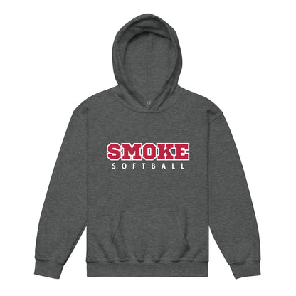Classic | Youth Hoodie | Smoke 14U Softball | Modern Script Logo