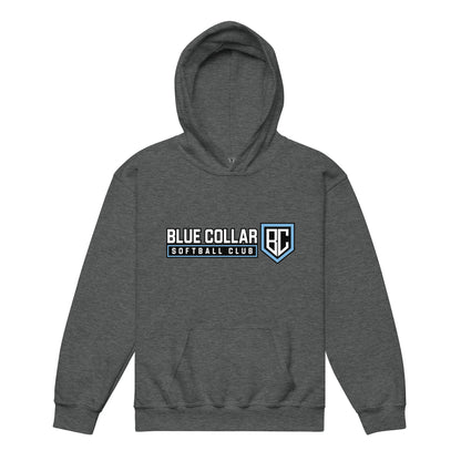 Classic | Youth Hoodie | Blue Collar Softball 2034 | Vanguard Logo