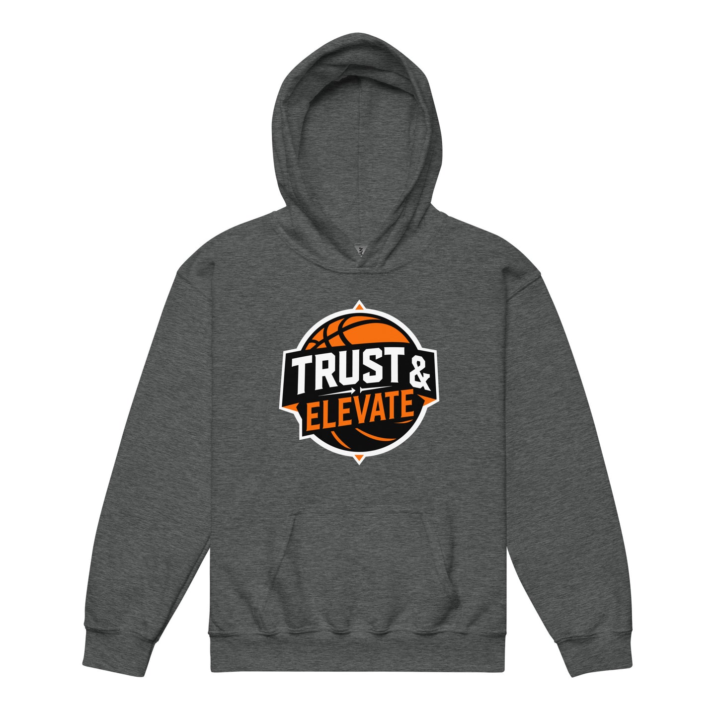 Classic | Youth Hoodie | Trust & Elevate | Athletic Logo