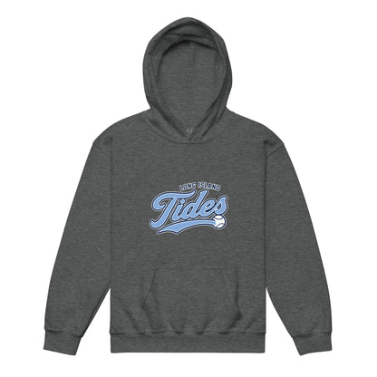 Classic | Youth Hoodie | Long Island Tides Baseball | Athletics Logo