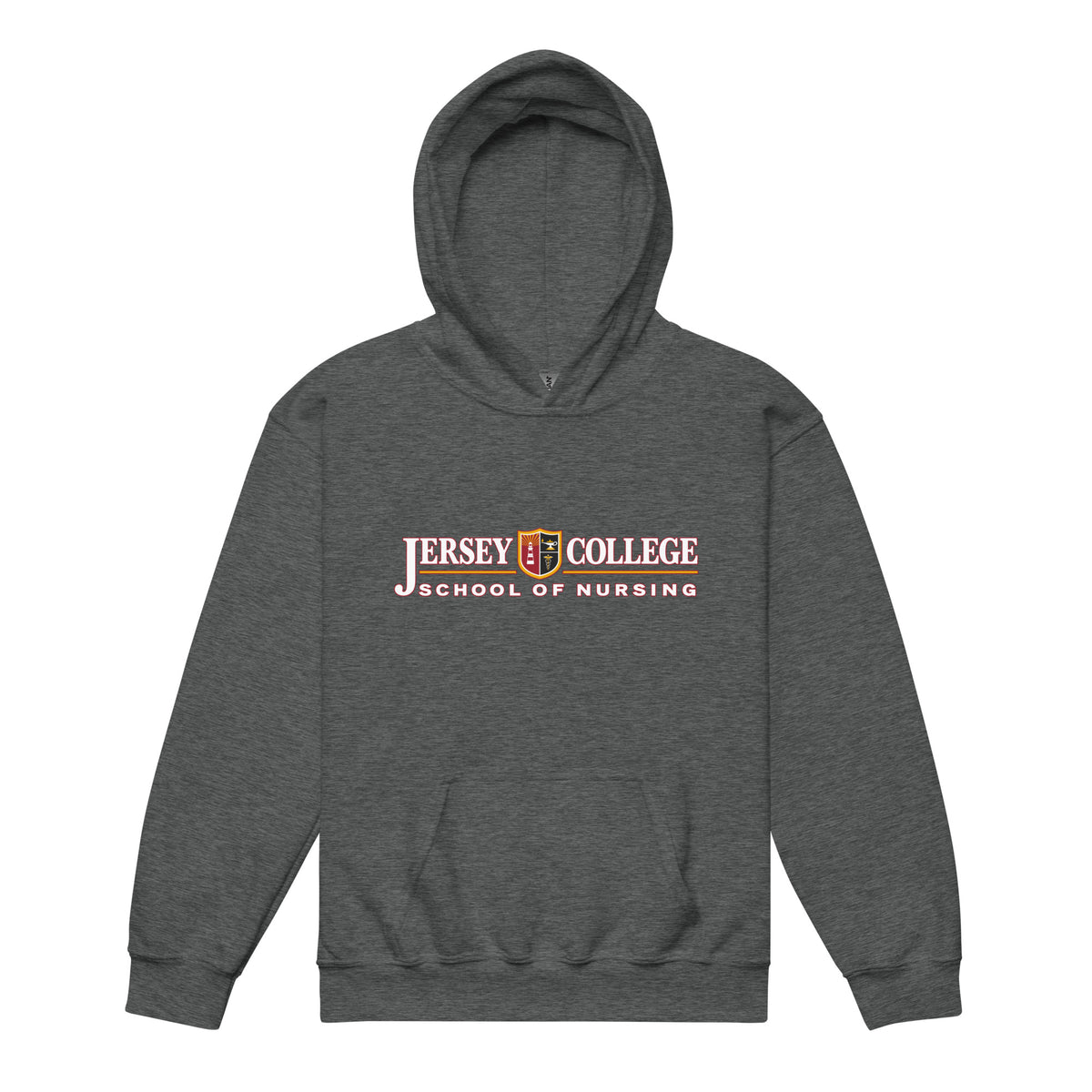 Classic | Youth Hoodie | Grand View University Nursing | Emblem Logo