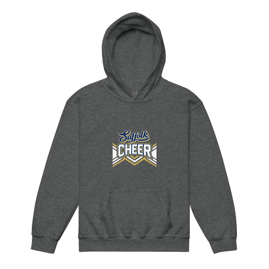 Classic | Youth Hoodie | Suffolk University Cheerleading | Vanguard Logo