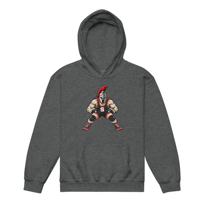 Classic | Youth Hoodie | Spartan Wrestling Club | Mascot Logo