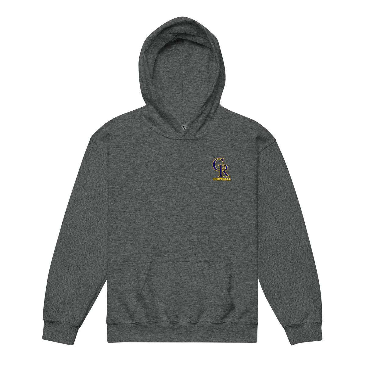 Classic | Youth Hoodie | Chestnut Ridge Lions Football | Lettermark Logo