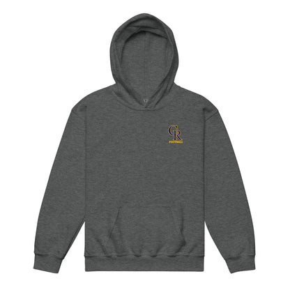 Classic | Youth Hoodie | Chestnut Ridge Lions Football | Lettermark Logo