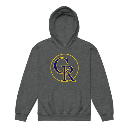 Classic | Youth Hoodie | Chestnut Ridge Lions Football | Crest Logo