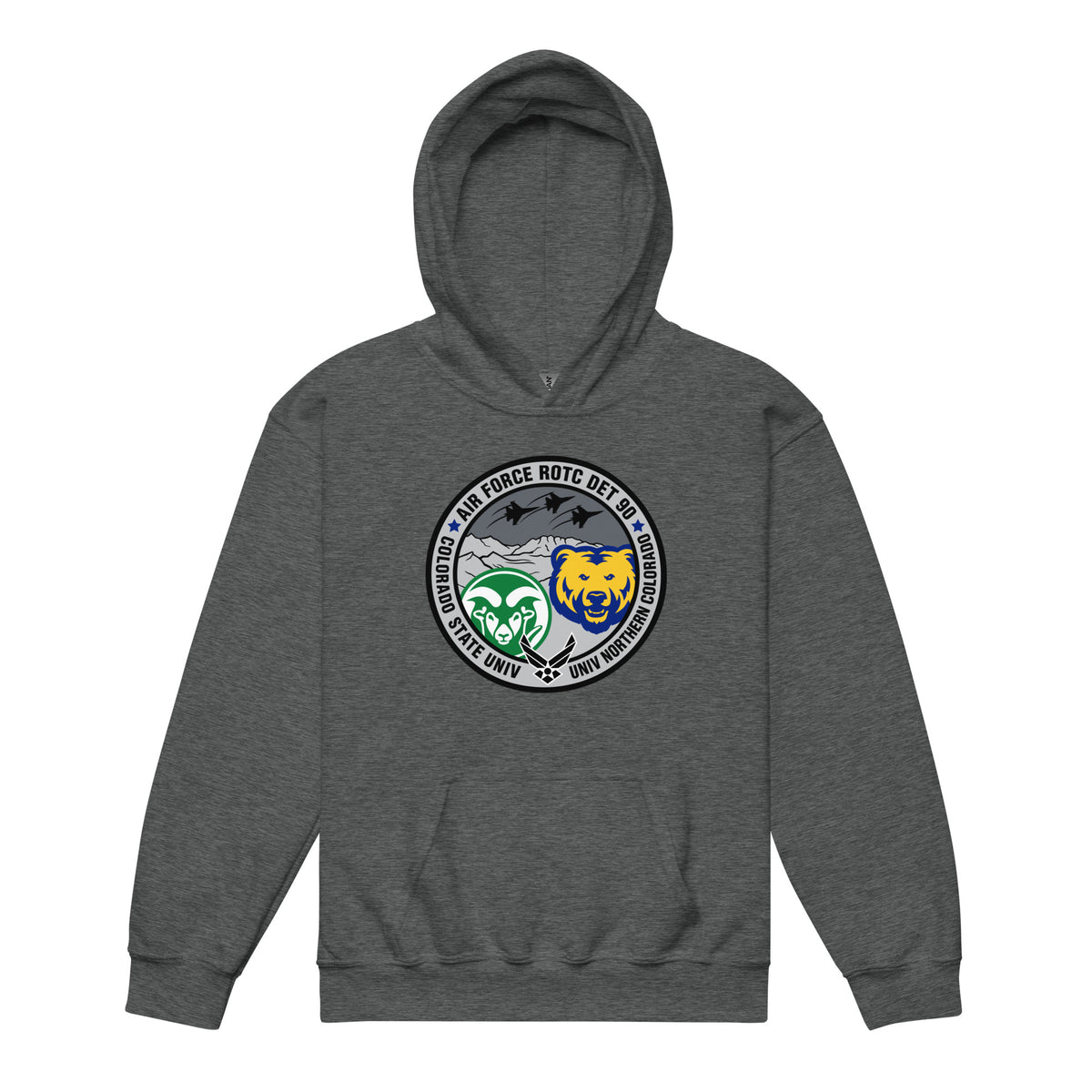 Classic | Youth Hoodie | Colorado State Detachment 90 | Badge Logo