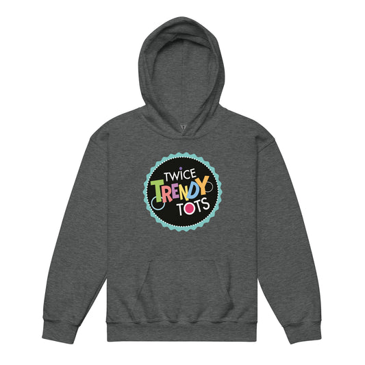 Classic | Youth Hoodie | Twice Trendy Tots | Badge Logo