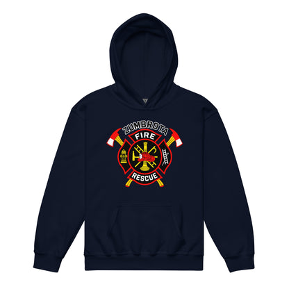 Classic | Youth Hoodie | Zumbrota Fire Department | Vanguard Logo
