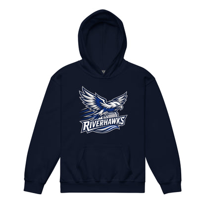 Classic | Youth Hoodie | Rochester Riverhawks | Crest Logo