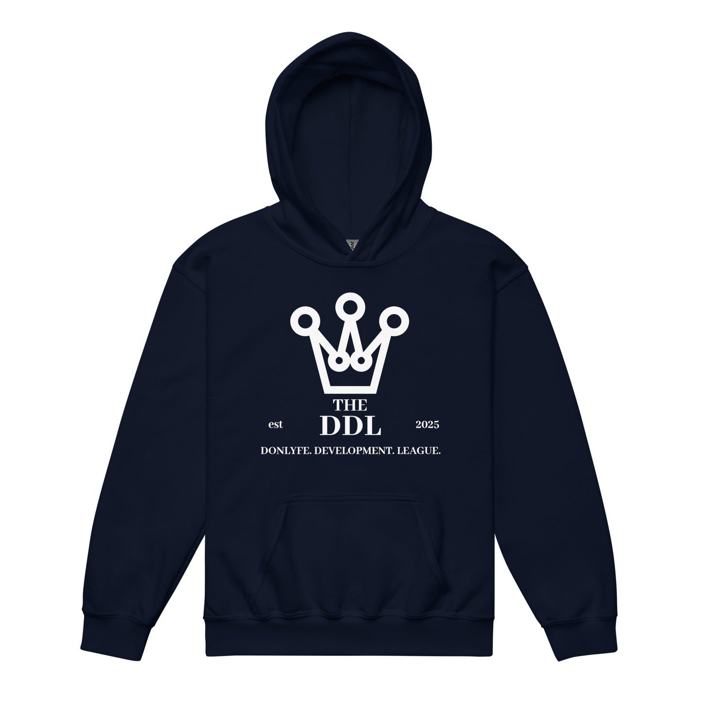 Classic | Youth Hoodie | Official DDL Merchandise | Crest Logo