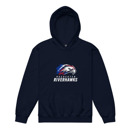 Classic | Youth Hoodie | Rochester Riverhawks | Emblem Logo