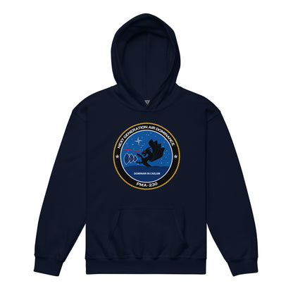 Classic | Youth Hoodie | Next Generation Air Dominance | Badge Logo