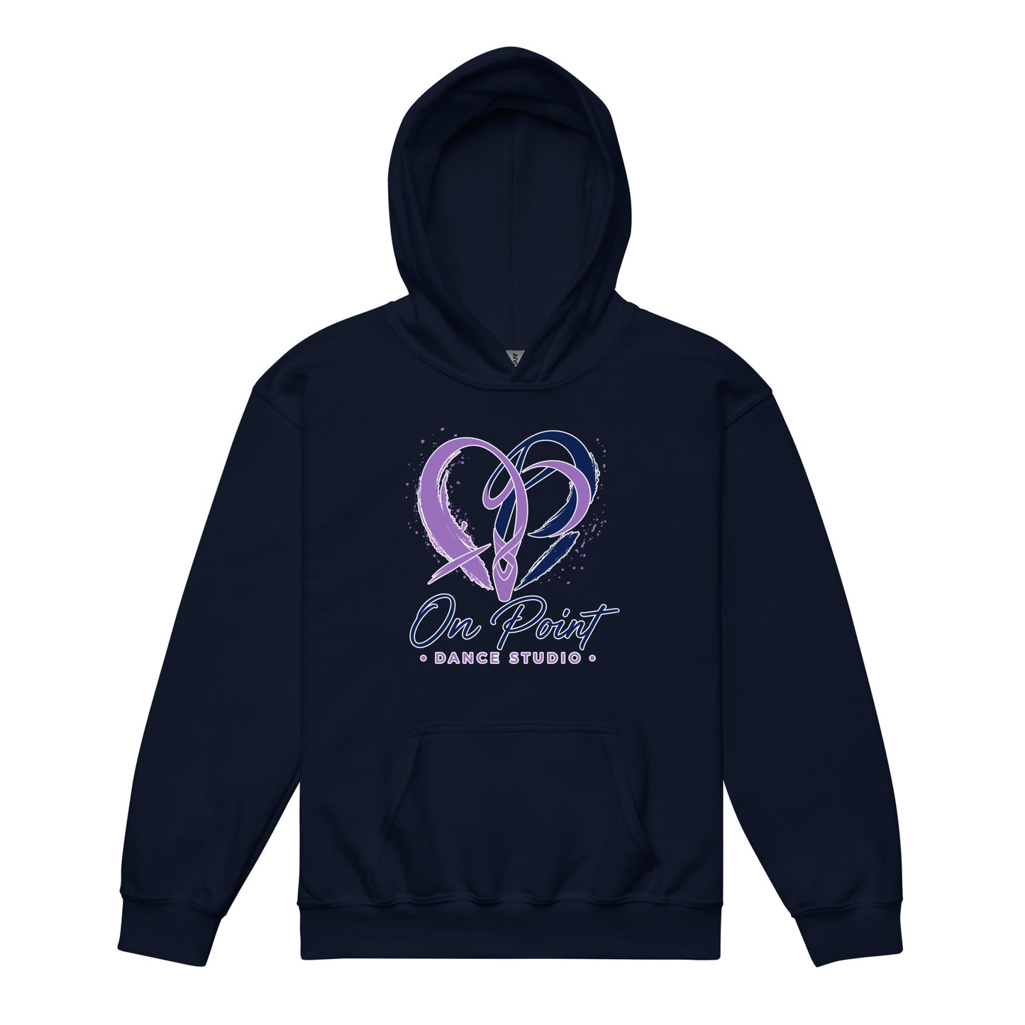 Classic | Youth Hoodie | On Point Dance Studio | Crest Logo