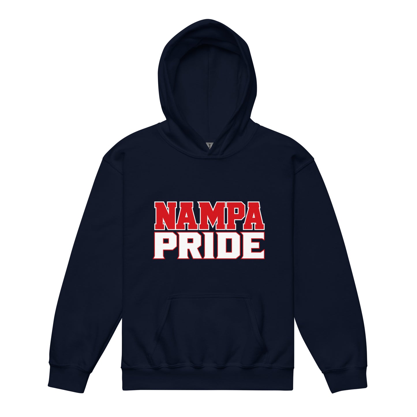Classic | Youth Hoodie | Nampa Pride | Letter Mark Logo