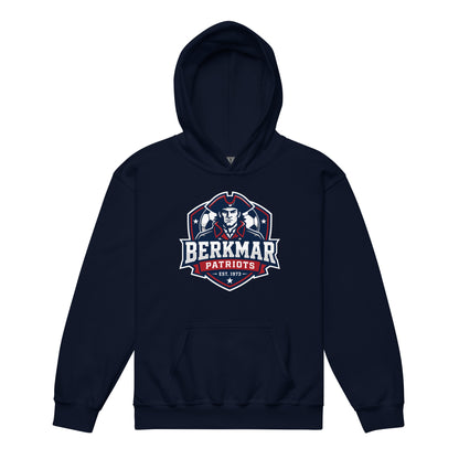 Classic | Youth Hoodie | Berkmar High School Soccer | Shield Logo