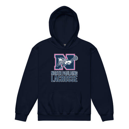 Classic | Youth Hoodie | North Paulding Lacrosse | Vanguard Logo
