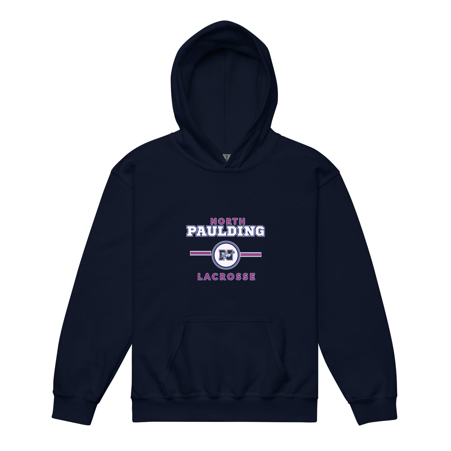 Classic | Youth Hoodie | North Paulding Lacrosse | Valor Logo