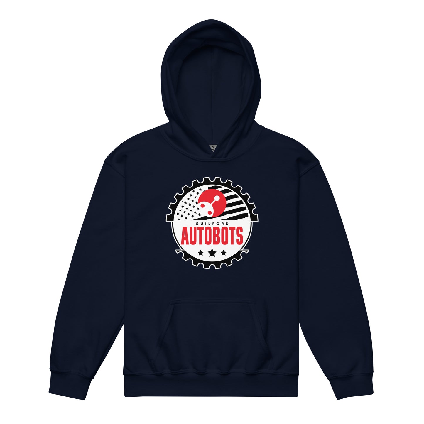 Classic | Youth Hoodie | Guilford Autobots | Emblem Logo