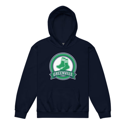 Classic | Youth Hoodie | Greenville Sox | Badge Logo