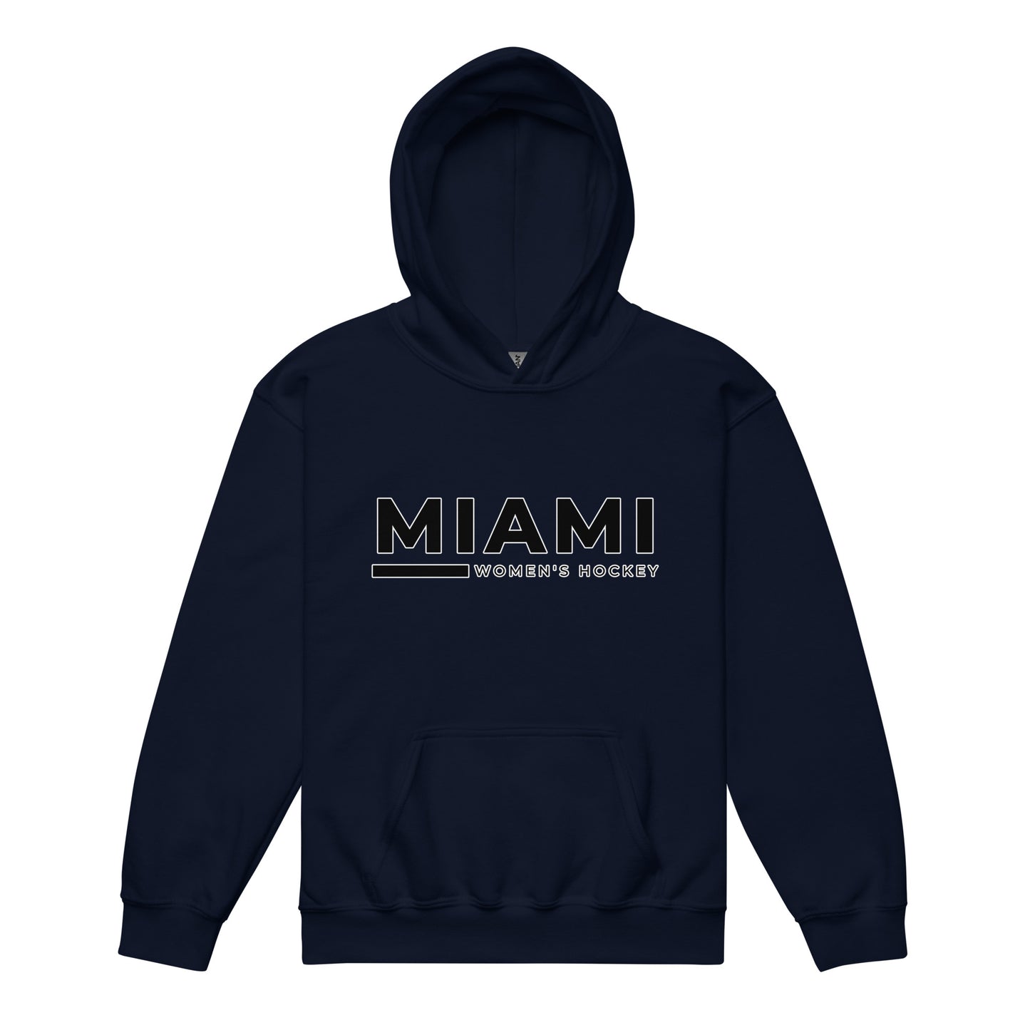 Classic | Youth Hoodie | Miami Women's Hockey | Lettermark Logo