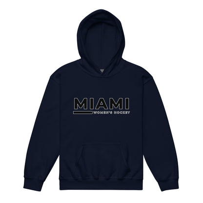 Classic | Youth Hoodie | Miami Women's Hockey | Lettermark Logo