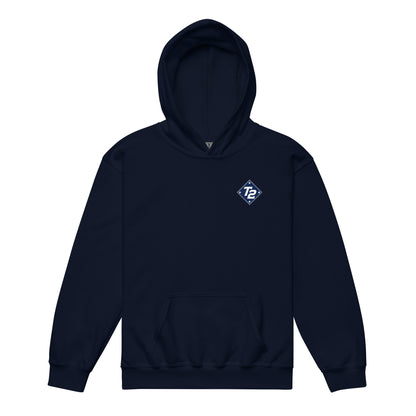 Classic | Youth Hoodie | Texas Turn Two Baseball | Crest Logo