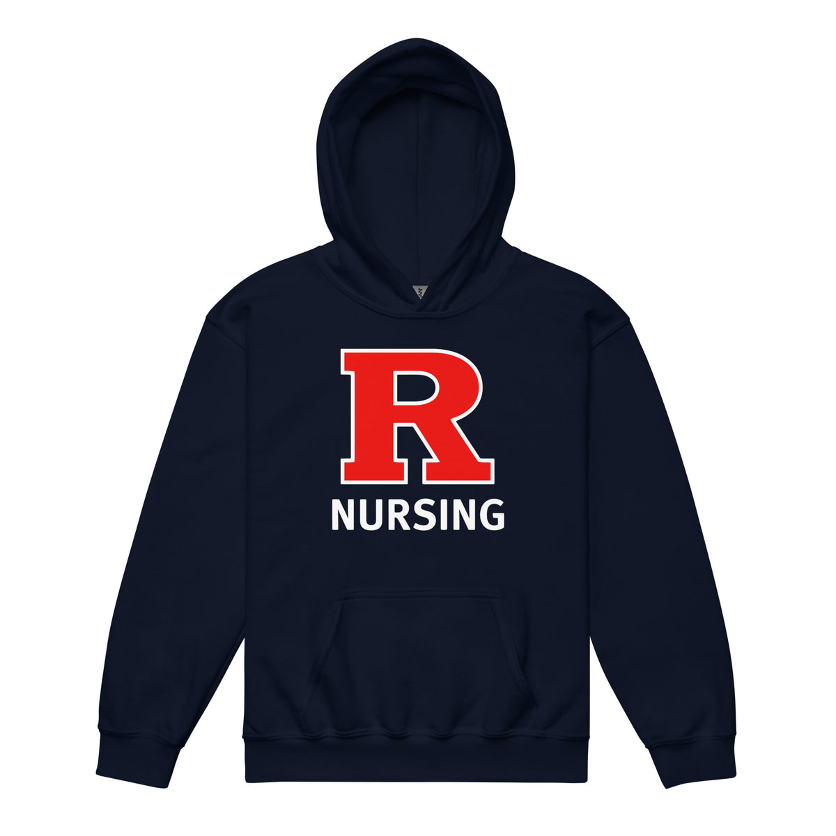 Classic | Youth Hoodie | Grand View University Nursing | Lettemark Logo