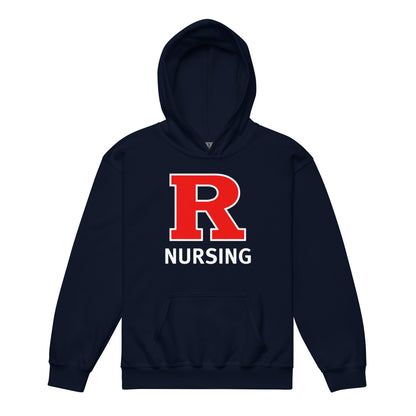 Classic | Youth Hoodie | Grand View University Nursing | Lettemark Logo