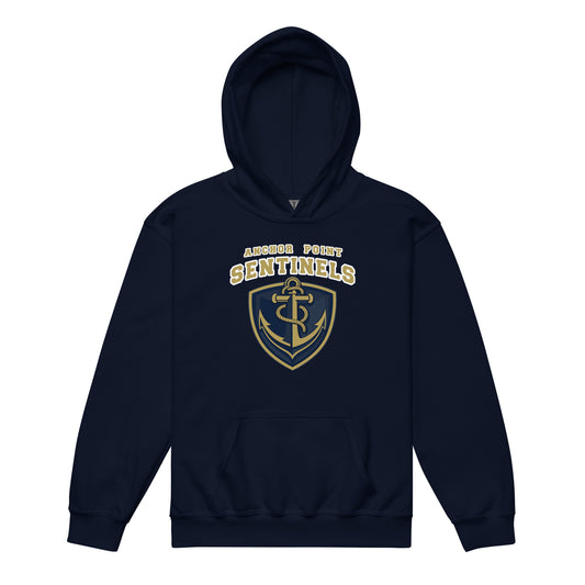 Classic | Youth Hoodie | Anchor Point | Crest Logo