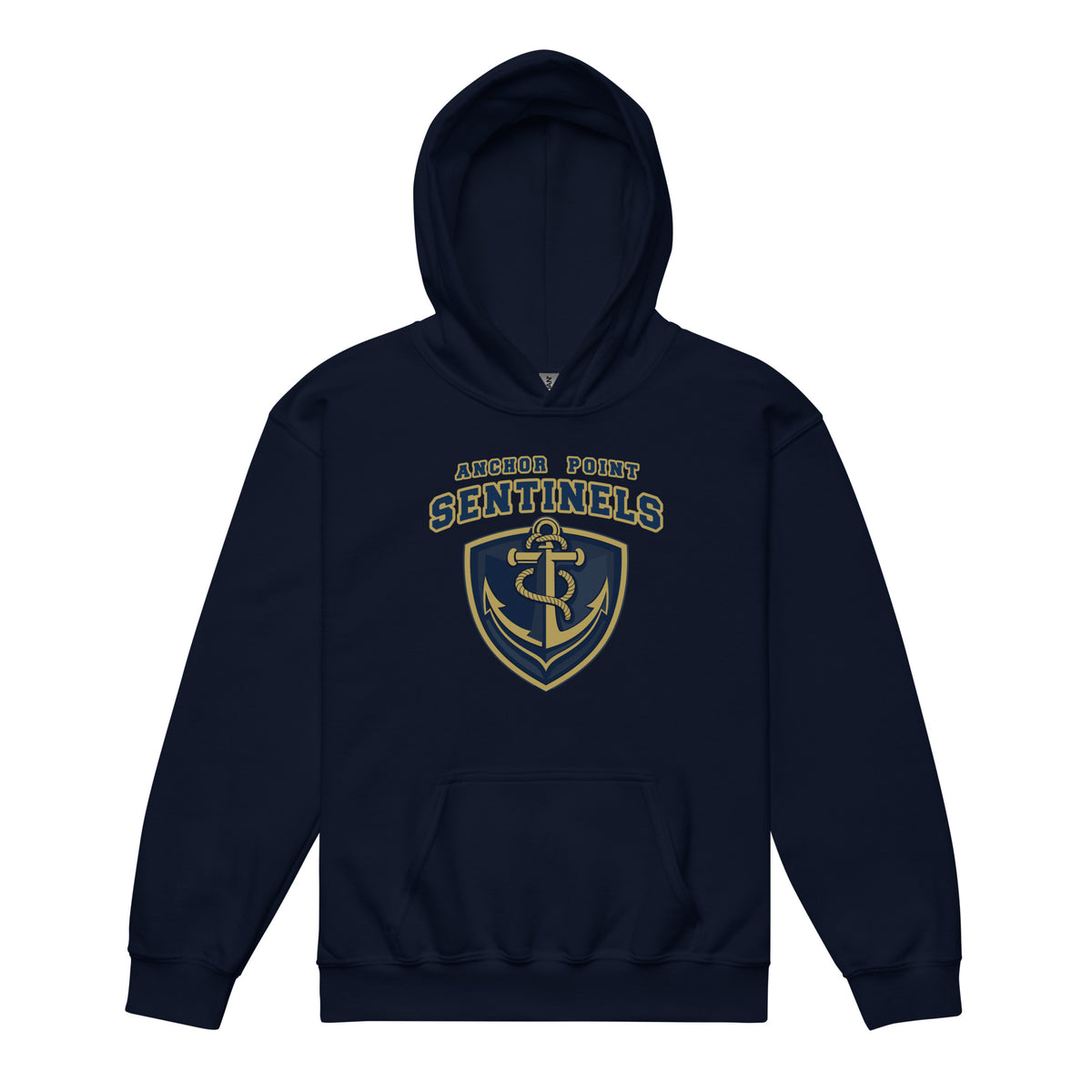 Classic | Youth Hoodie | Anchor Point | Shield Logo
